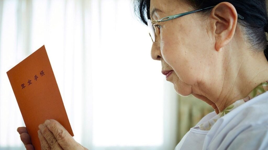 Senior Citizen Holding Pension Book
