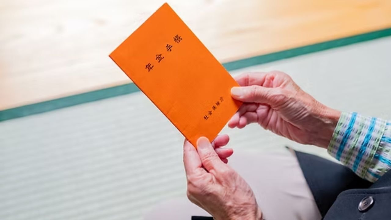 Senior Citizen with Pension Book